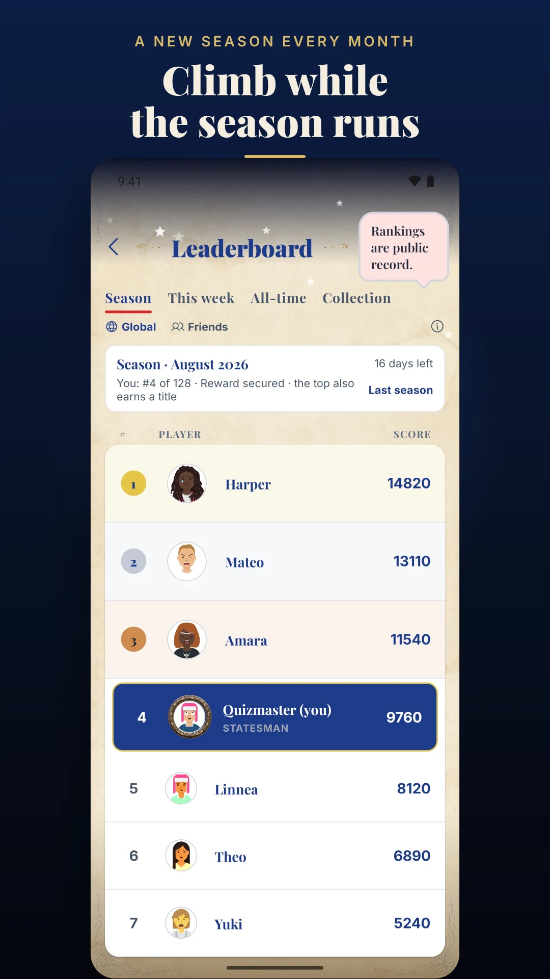 U.S. Presidents Quiz screenshot