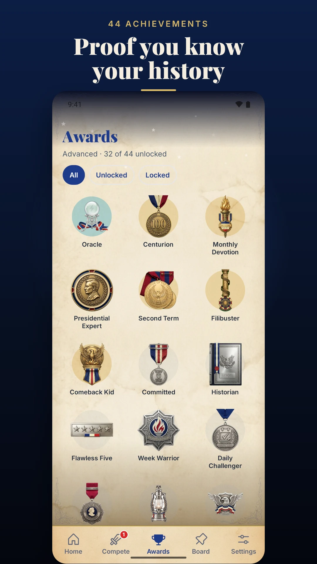 U.S. Presidents Quiz screenshot